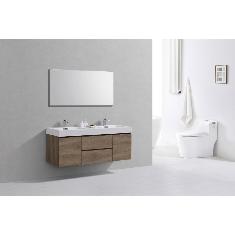 Ensemble de meuble-lavabo double 59 po Parsonage