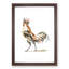 Proud Cockerel by Johan Teyler - Picture Frame Painting Print-55601652-55601654