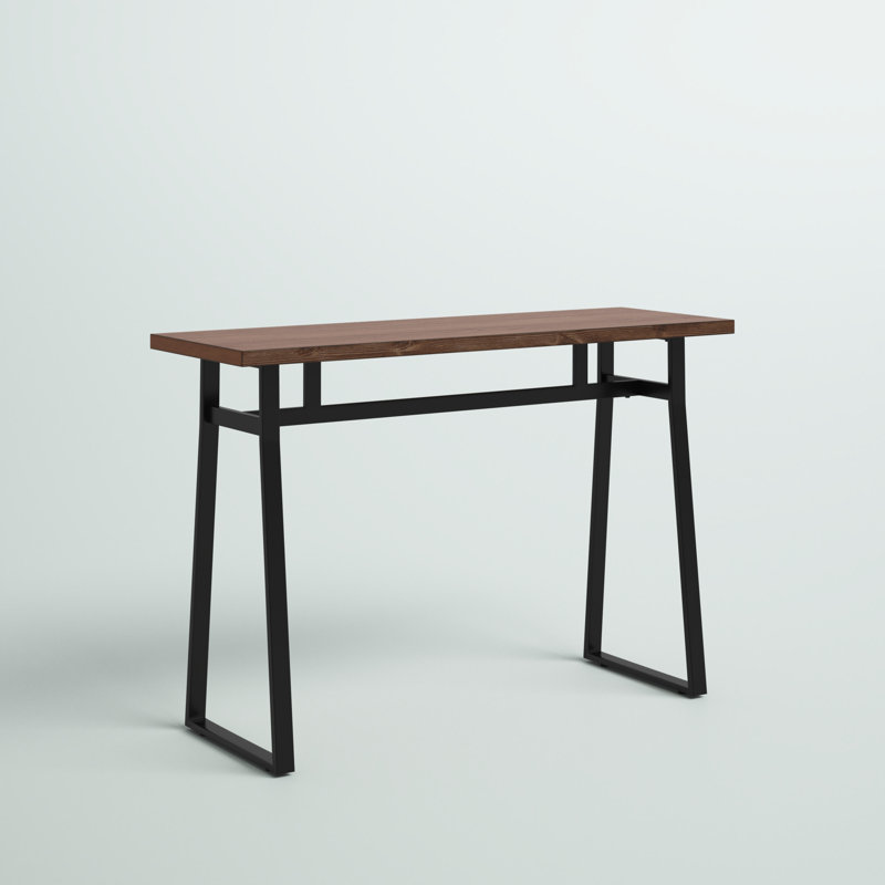 Northside Pine Metal Base Dining Table