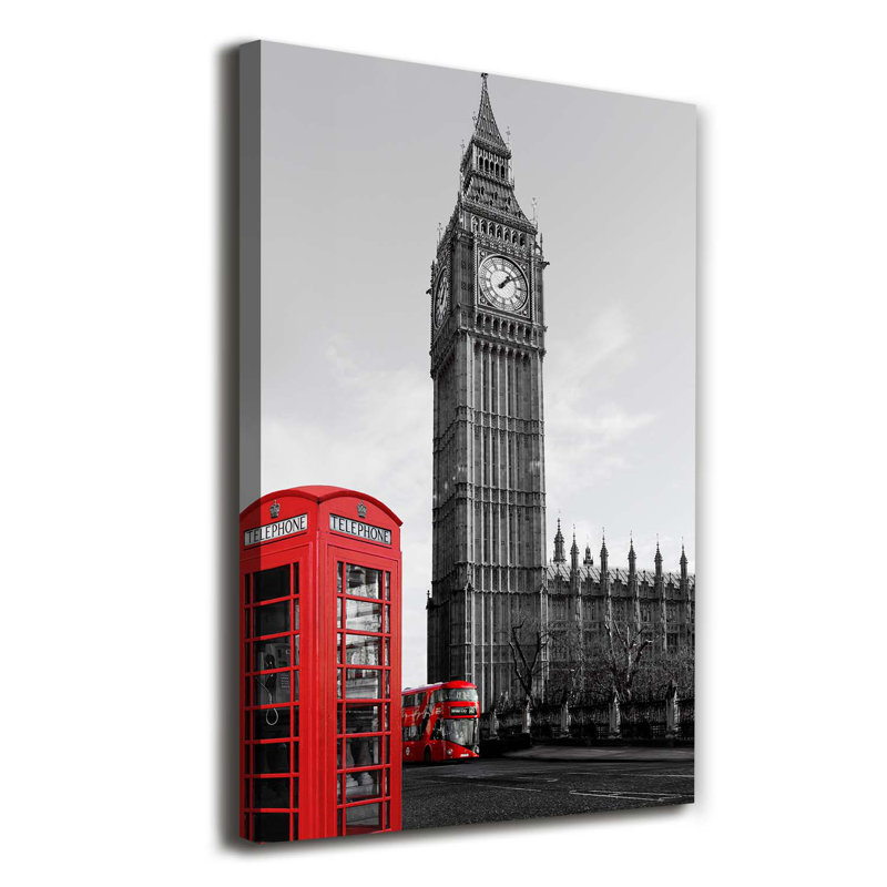 Big Ben London - Wrapped Canvas Print