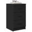 38cm W Manufactured Wood Bedside Table-2066940196