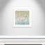 Bouleau aqua doux - peinture encadrée-60126478-60126477