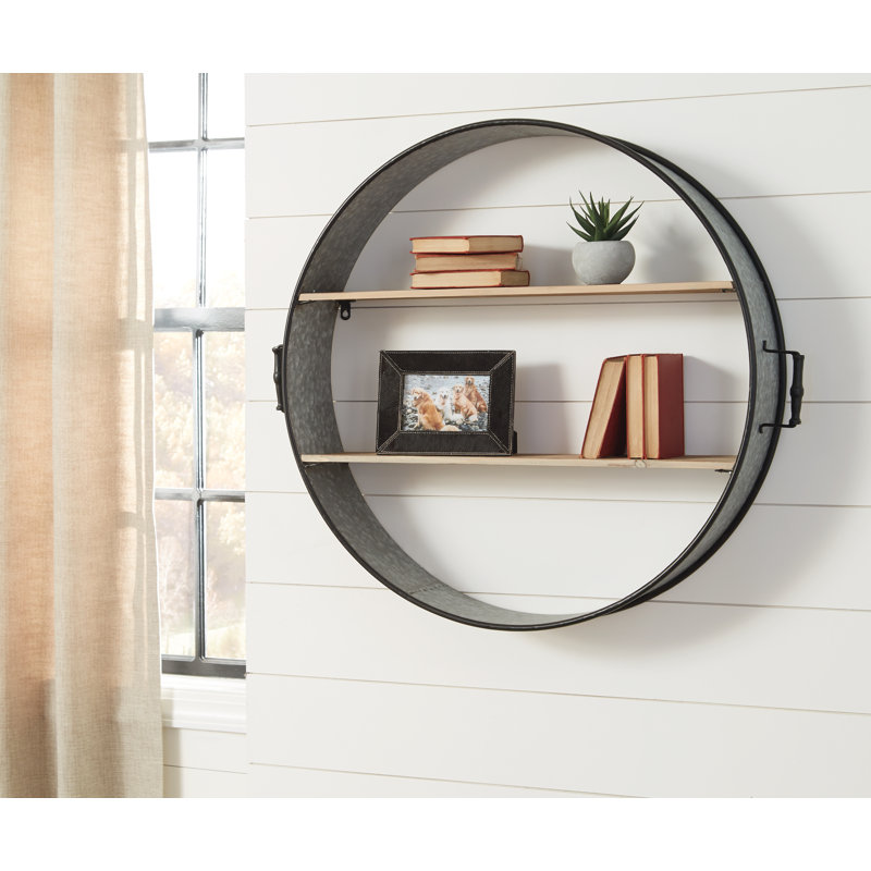 Broadmoor 2 Piece Circle Accent Shelf