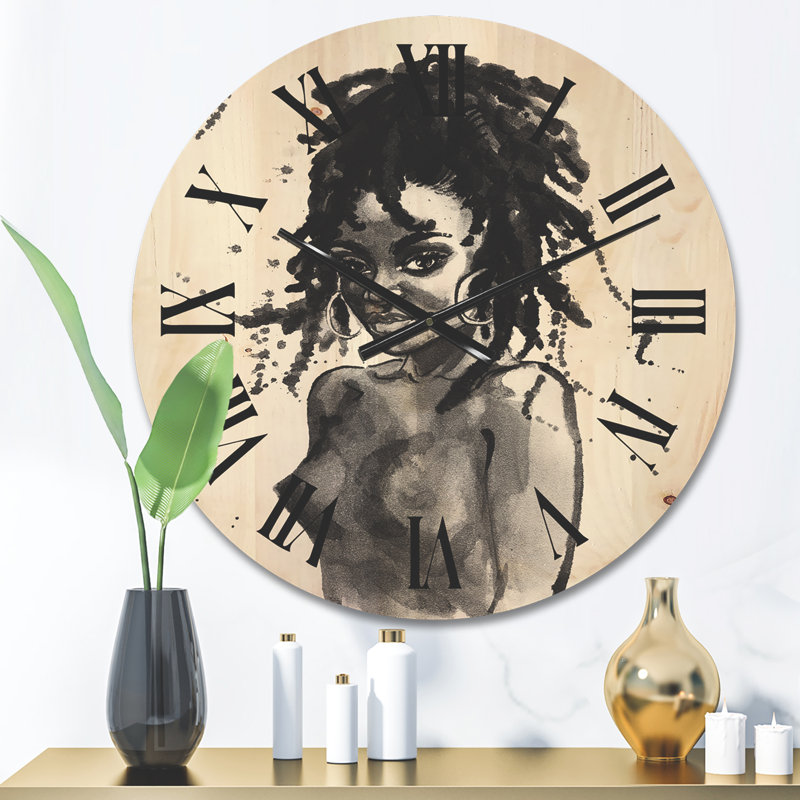 Horloge murale en bois, Petit