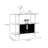 Acrylic multi-functional accent cabinet