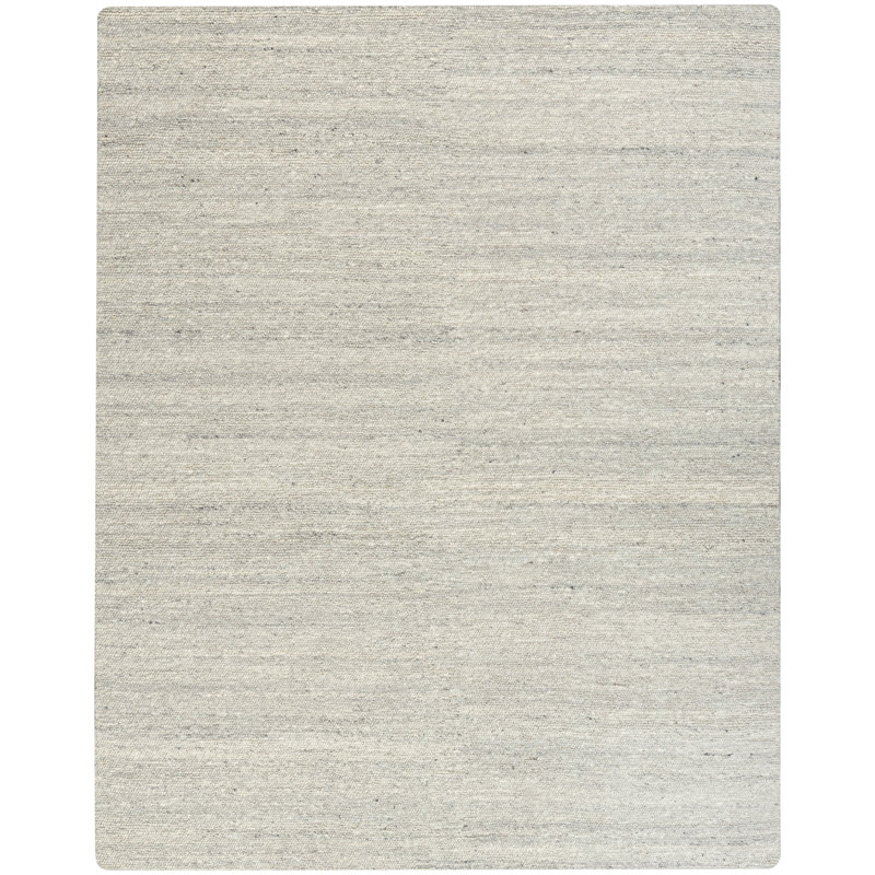 Nourison Alanna Farmhouse Indoor Rug, Light Gray, Rectangle 7'9'' x 9'7''