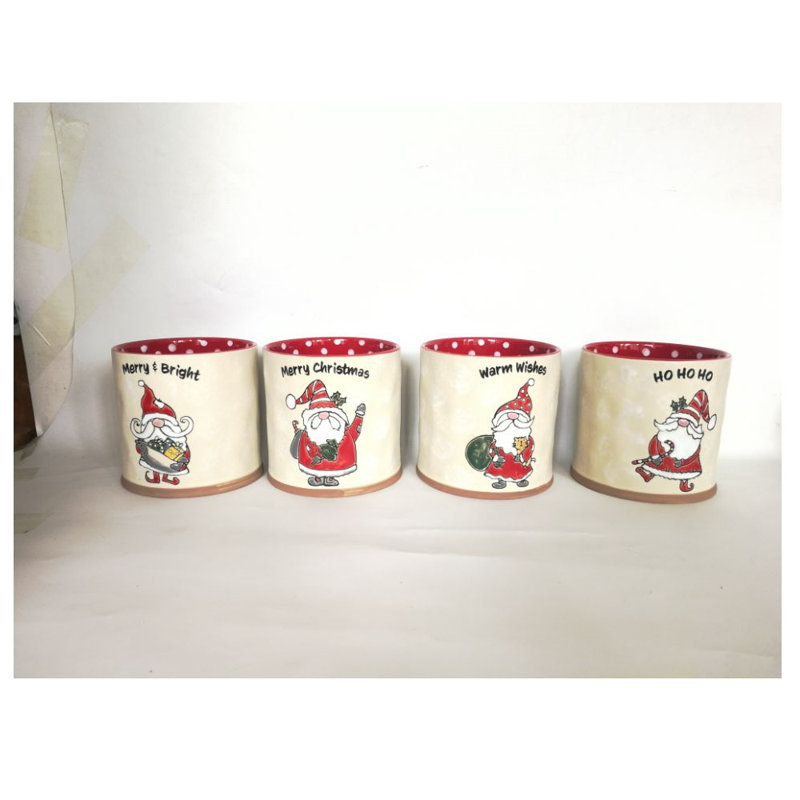 Ensemble de tasses grandes à café 4 pièces
