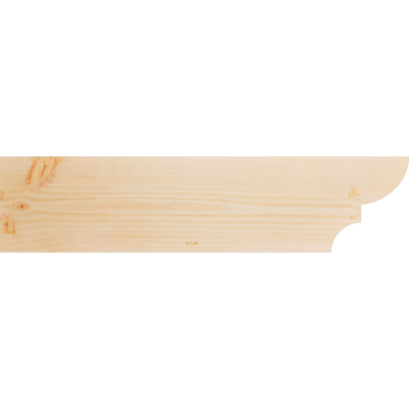 Queue de chevron lisse Ridgewood, Sapin de Douglas, H 8 po x l 5 1/2 po x L 32 po
