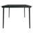 Garden Dining Set Black-1367228676