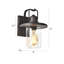 Applique à bras extérieur Bowerman-1513176023