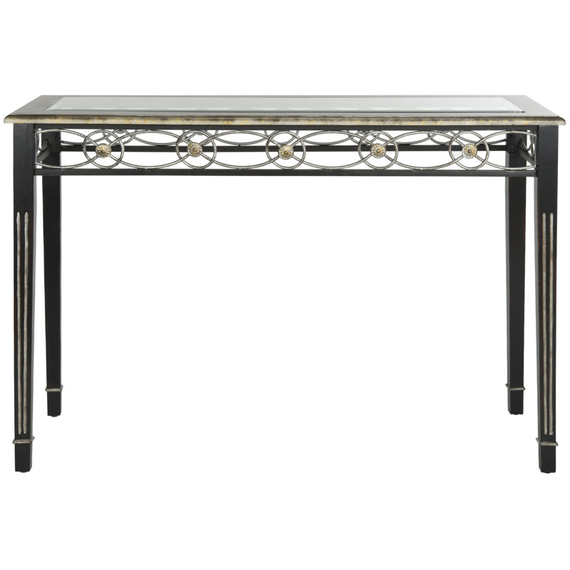 47.5'' Glass Top Console Table