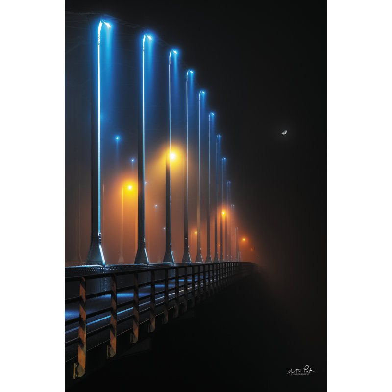 Bridge to Infinity, H 18 po x l 12 po, Non, Toile tendue