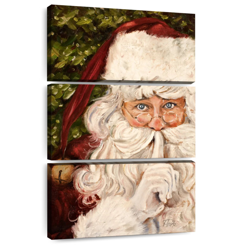 Père Noël secret, H 32 po x l 20 po