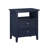 Weston Midnight Blue 2 Drawer Nightstand