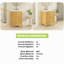 Ensemble de meuble-lavabo autoportant 24 po avec comptoir en céramique 24 po-997815711