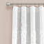 Paire de rideaux semi-transparents avec passe-tringle Ruffle