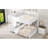 Bunk Bed With & Storage, Queen Over Queen, White Bed, - Reliable Construction Storage-1641180111