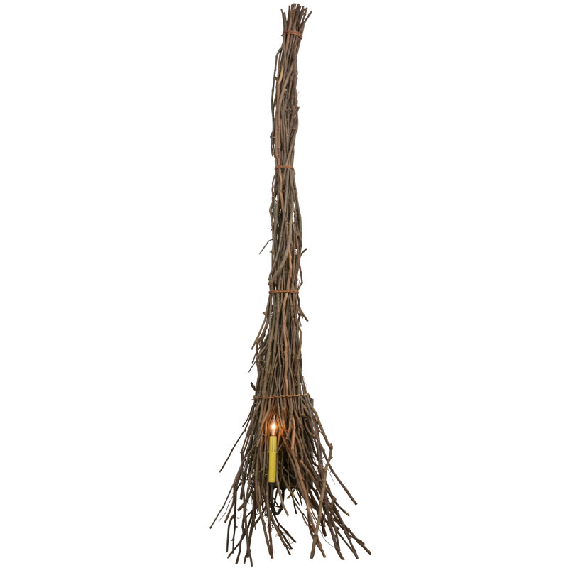 Rustic Lodge 1 - Light Candle Wall Light
