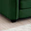 Canapés modulaires | 3 pièces pour salon Mid-Century | Vert | Velours côtelé