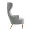 Velvet Wingback Chair-171557410