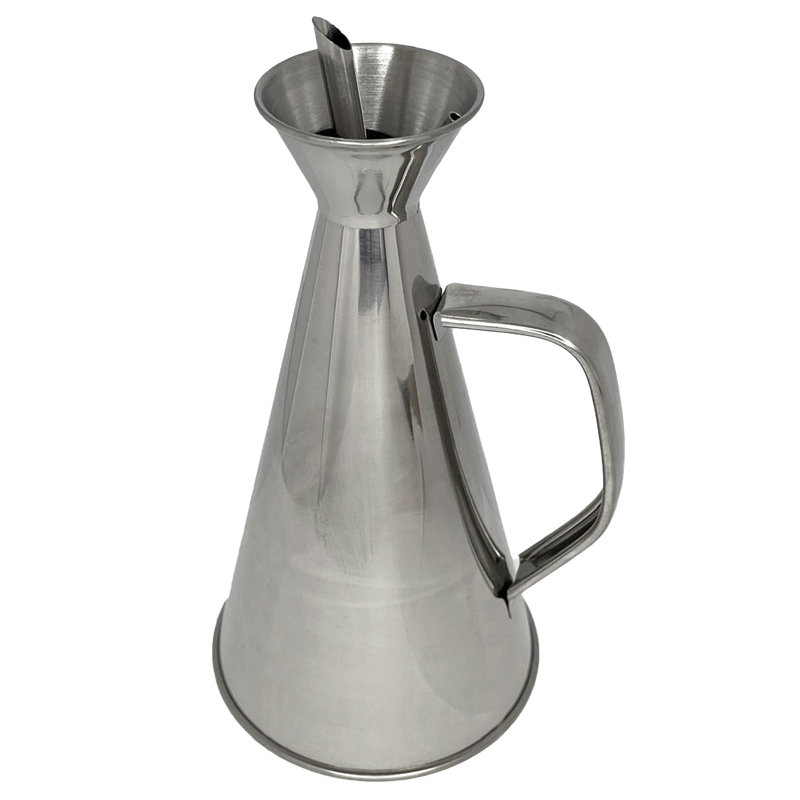 Distributeur d'huile d'olive anti-goutte en acier inoxydable Ilsa, 1 litre