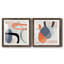 Floating On Silk III - Ensemble de 2 peintures encadrées-845462948-845462952