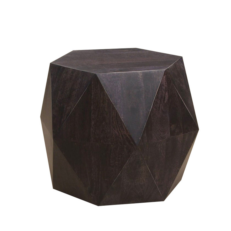 Solid Wood End Table