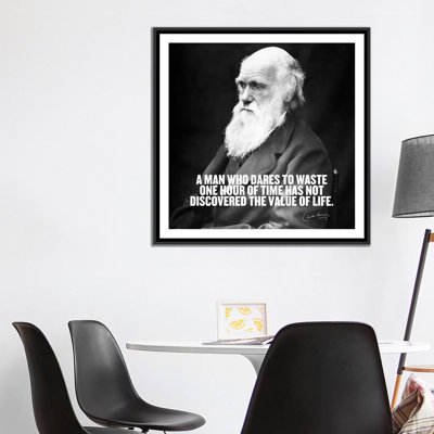 " Charles Darwin Quote " by Unknown Artist