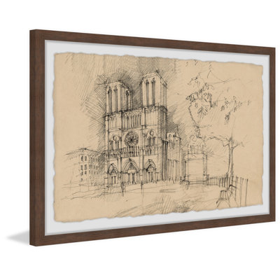 "Notre-Dame Cathedral" Framed Print