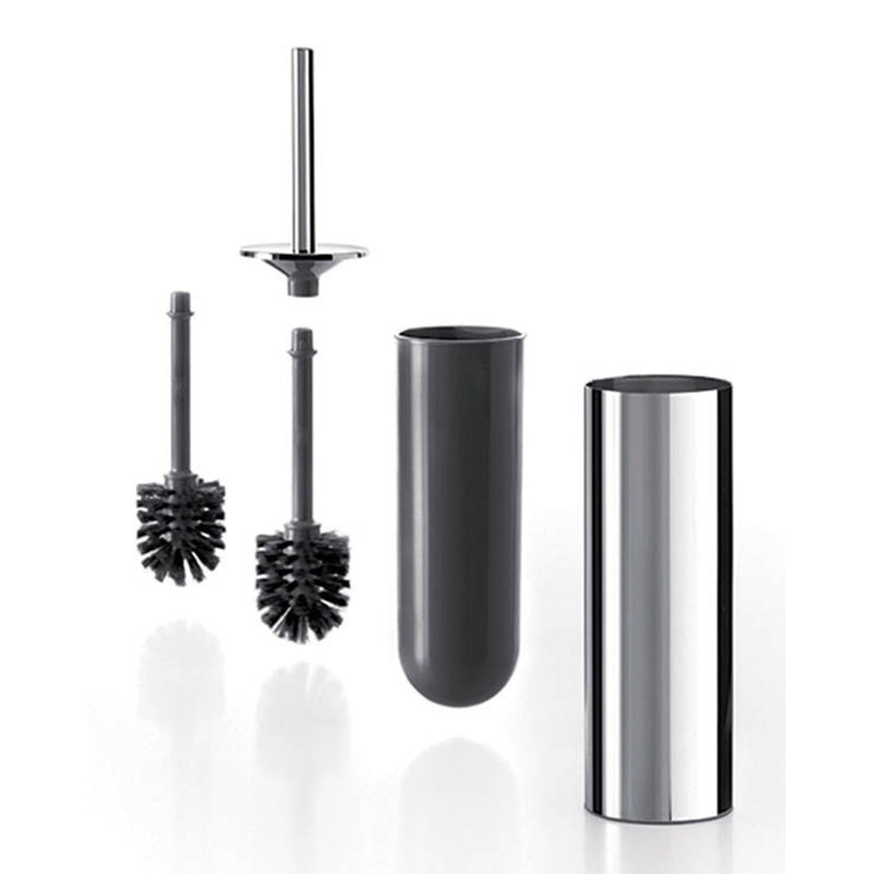 Gealuna 15.7in. H Free Standing Toilet Brush and Holder