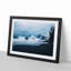 A Beach in Iceland in Abstract - Picture Frame Graphic Art Print-55629373-55629372