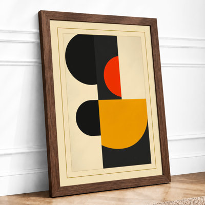 Composition Geometric - Framed Print