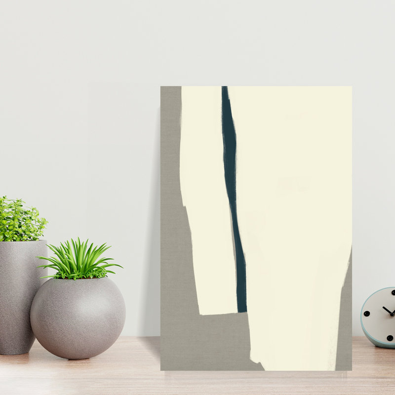 Art contemporain contemporain minimaliste, H 12 po x l 8 po