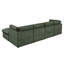 Canapé modulaire de coin avec repose-pieds Annai-1168564654