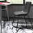 Alivia 19'' H Faux Leather Upholstered Metal Side Chair-382369866