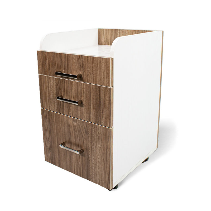 Commode à 2 tiroirs, Brun