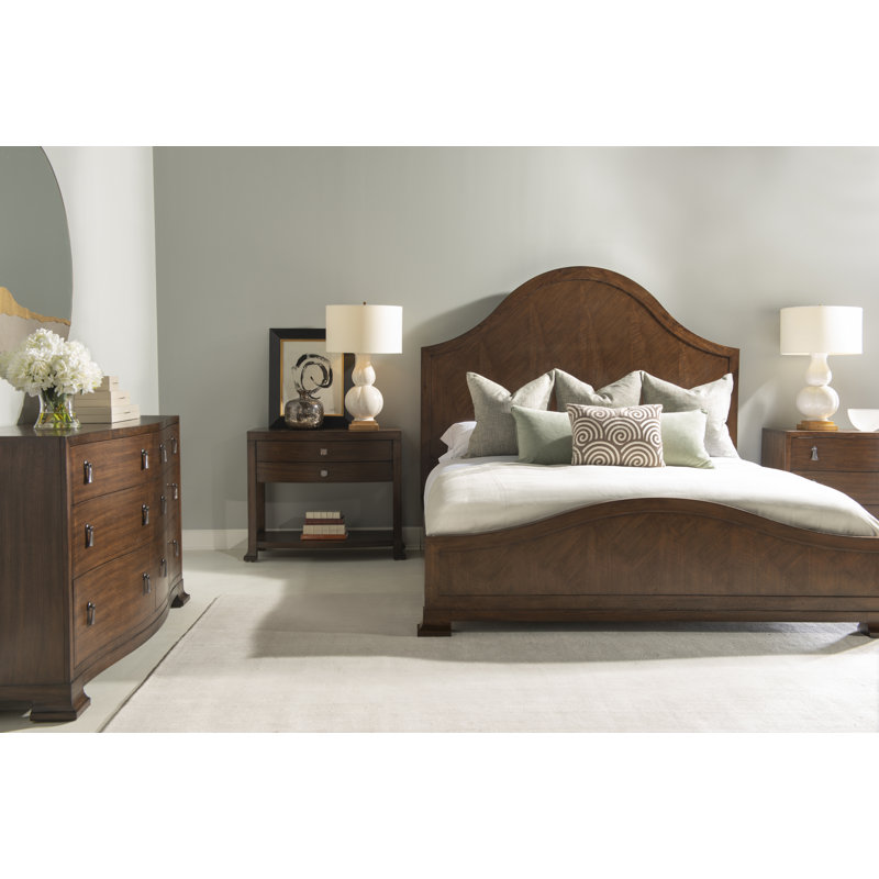 Mcalpine Solid Wood Bed