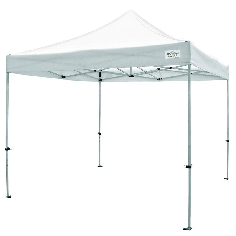 120'' W x 120'' D Metal Pop-Up Canopy