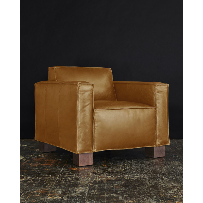 Cabot Chair, Tucson Sienna Leather