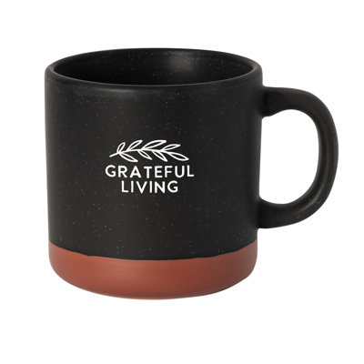 Grateful Living Designer Mug - Holds 14oz