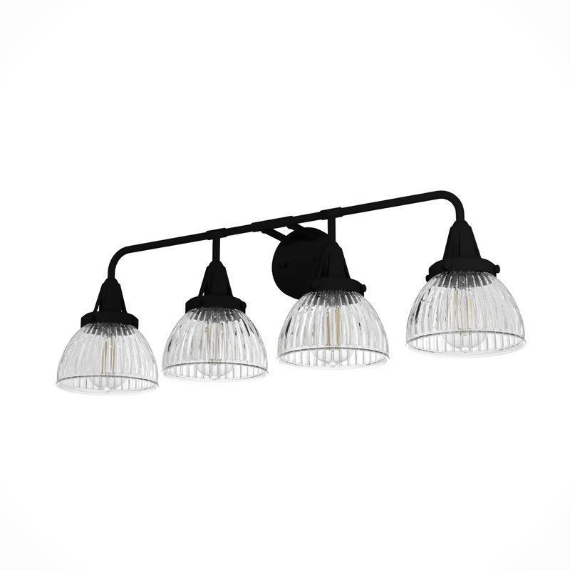 Cypress Grove 4 Light Bathroom Vanity Light, Natural Iron