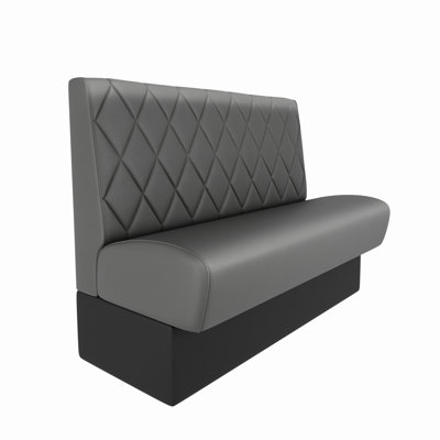 Single Booth - Stitched Diamond Tufting (Final Assembly Req.)