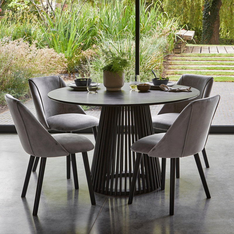 Hopley Dining Set, Grey