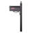 Savannah Aluminum Post Mounted Mailbox-24726132
