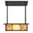 2 - Light Mahogany Bronze Pool Table Lights Pendant
