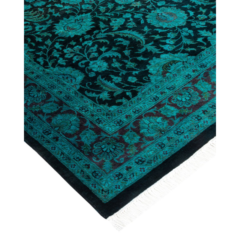 Fine Vibrance One-of-a-Kind 3' 10" X 6' 5" Hand Knotted Area Rug
