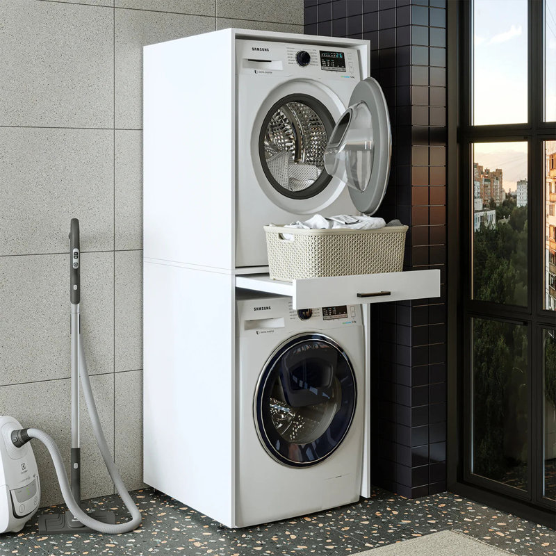 Duo Manufactured Wood Laundry Room Organiser