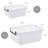 Multi Functional Plastic Bin Set-1754740055-1754740072