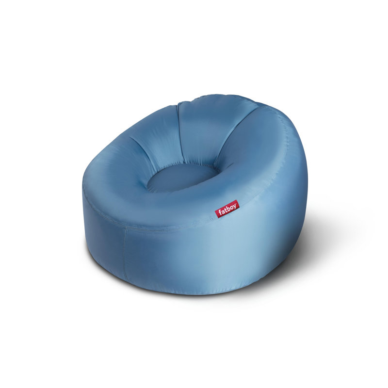 Lamzac O Inflatable Chair, Sky Blue Polyester