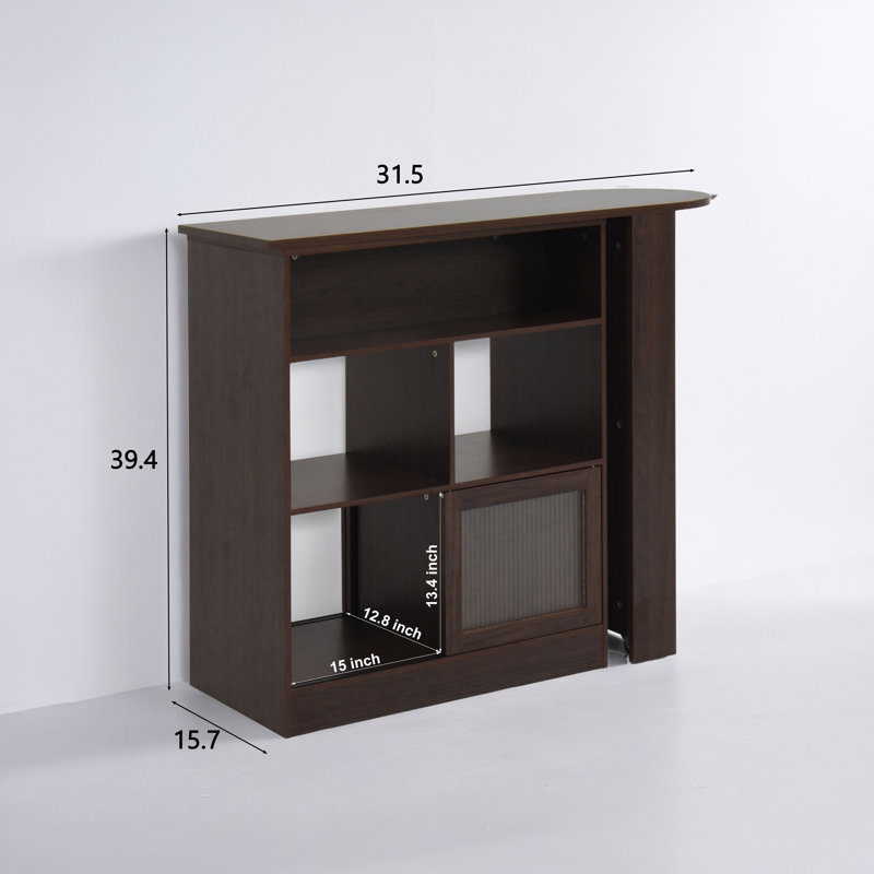 Rotating and Extendable Bar Table